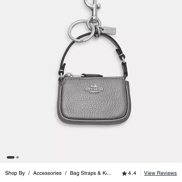 BNWOT COACH NOLITA 19 SHOULDER BAG WITH NOLITA BAG CHARM KEYCHAIN - Picture 3 of 3